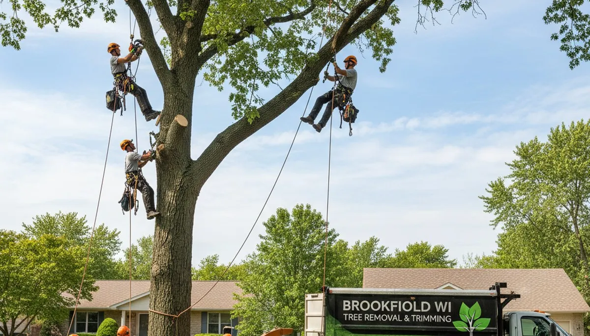 Professional tree removal service in Milwaukee WI by expert arborists