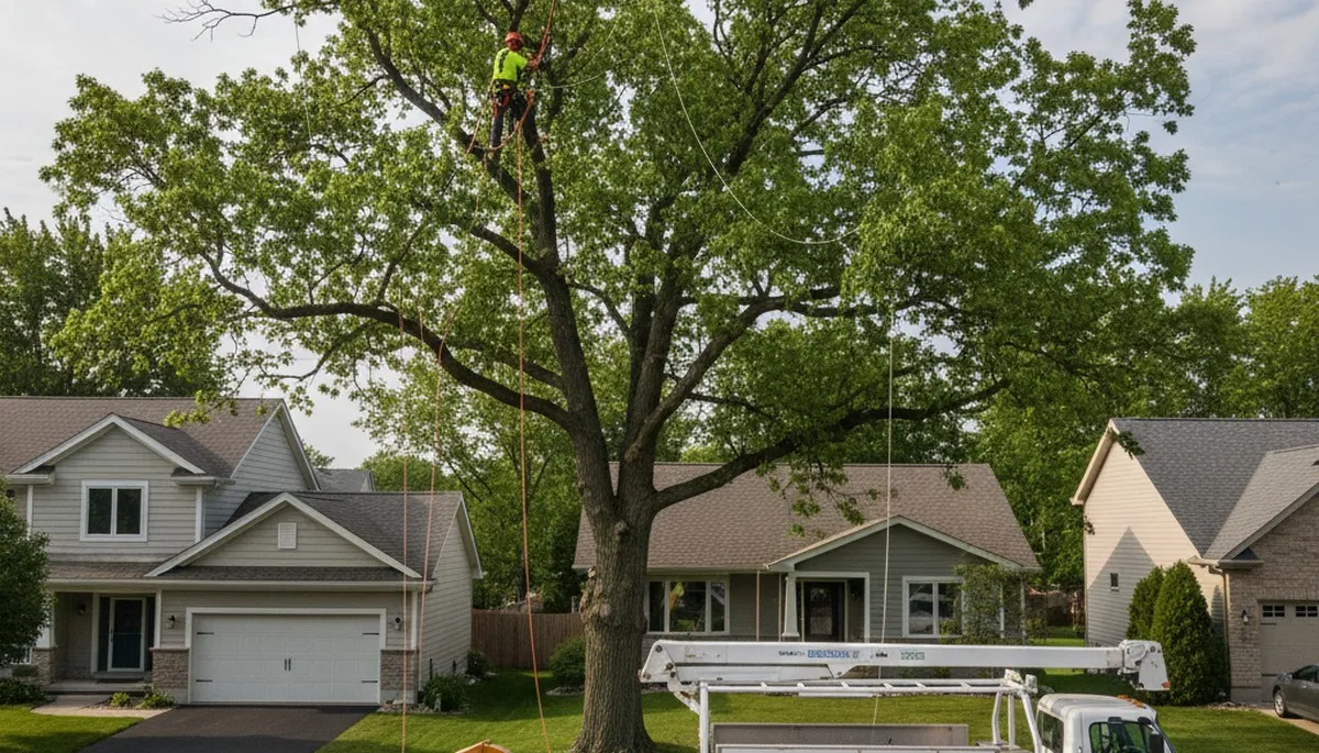 Professional tree removal service in Milwaukee WI by certified arborists